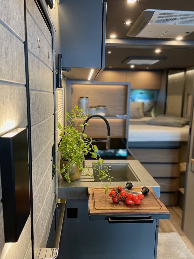 Raumsituation im Wohnmobil