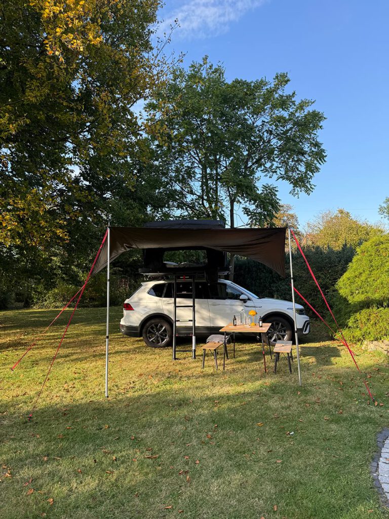 Dachzelt Queedo mit Vorzelt