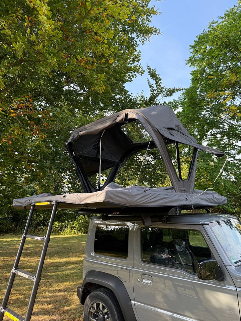 Dachzelt im Panoramamodus